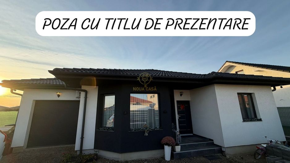Casa 3 Dormitoare/Garaj/Terasa cu Teren Generos de  650MP - Poză 3