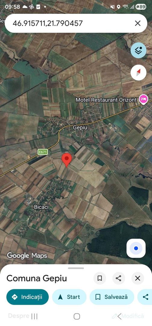 Teren intravilan parcelabil Gepiu - Poză 1