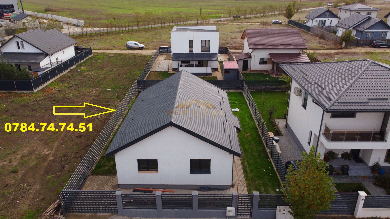 Casa 3 camere cu teren 375 mp in comuna Berceni - Poză 2