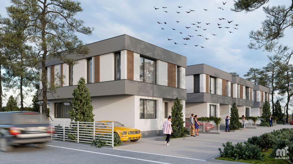 Ansamblu Exclusiv OTOPENI, Vile 120 util si 300m2 teren - Poză 2