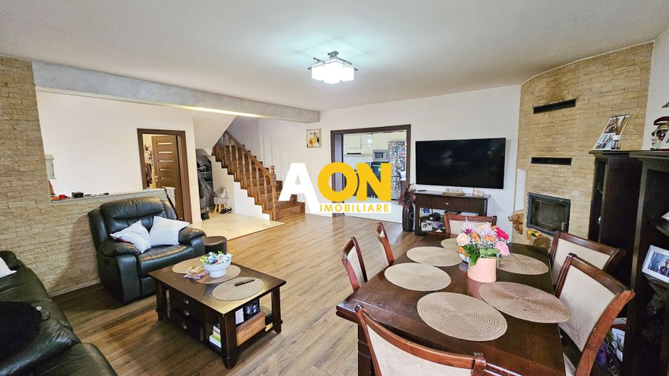 Casa 4 camere, mobilata, utilata, 500 mp teren, asfalt, Alba-Micesti - Poză 4