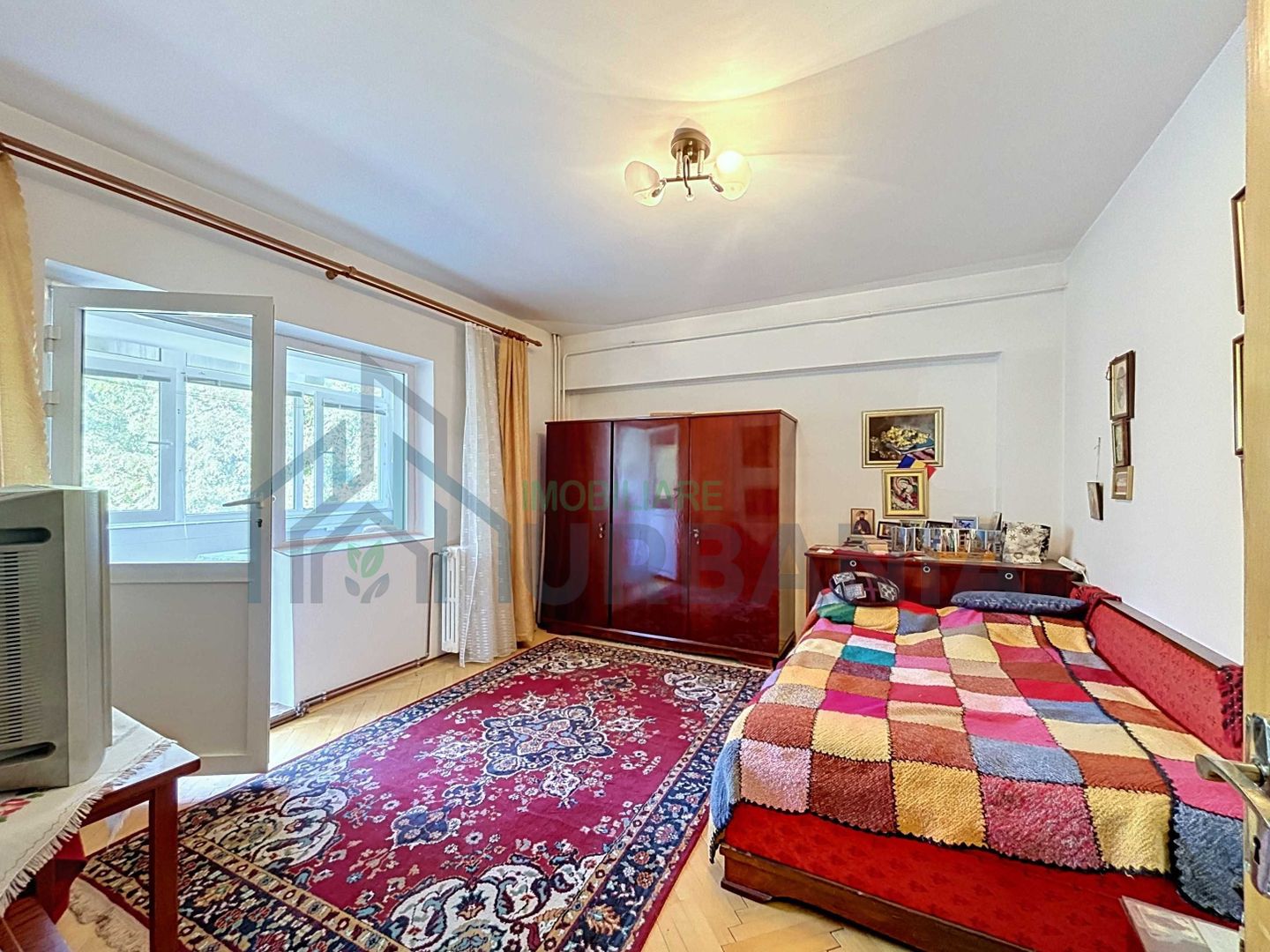 Apartament decomandat 2 camere, Oancea, Iași | 50 mp + loggie 5 mp | Centrală, AC, boxă - Poză 4