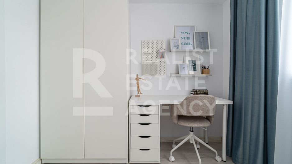 Apartament cu 2 camere + birou, mobilat, parcare și TVA inclus în preț - Poză 17