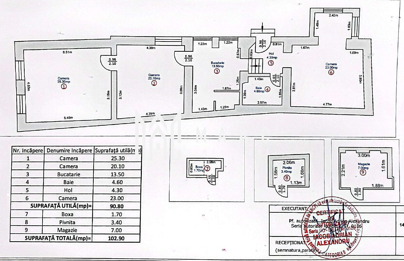 Apartament 3 camere I 90mpu I Parcare I Orașul de Jos - Poză 3