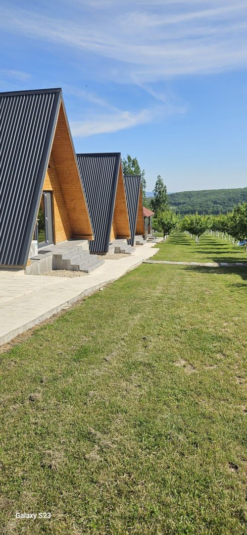 Complex din casa noua si 3 cabane, piscina încalzita 6600 mp teren - Poză 1