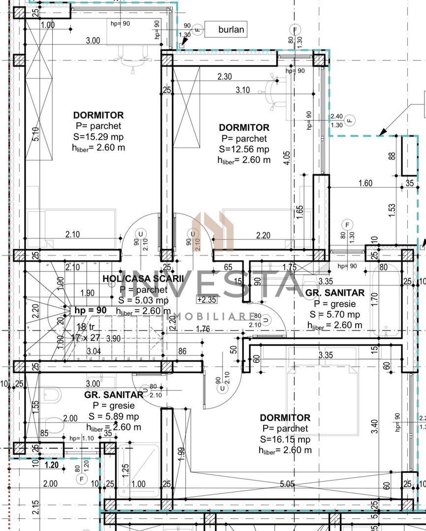 Casa moderna S+P+E+M | 180 mp utili,  pe strada Fagurelui! Comision 0! - Schiță 12
