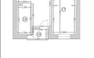 2 camere | 102 The Address | Mobilat & utilat | Vedere panoramica - Schiță 19