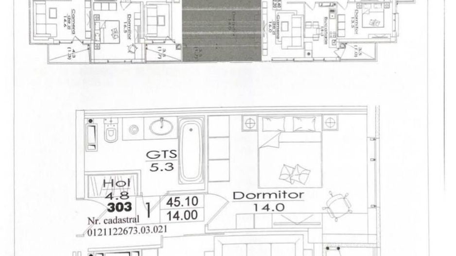 Vânzare, apartament, o cameră, str. Durlești, Dumbrava - Poză 8