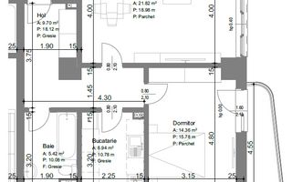 2 Camere decomandat 67 m2 bloc nou de vanzare Alexandru cel Bun / Galata Comision 0% - Poză 2