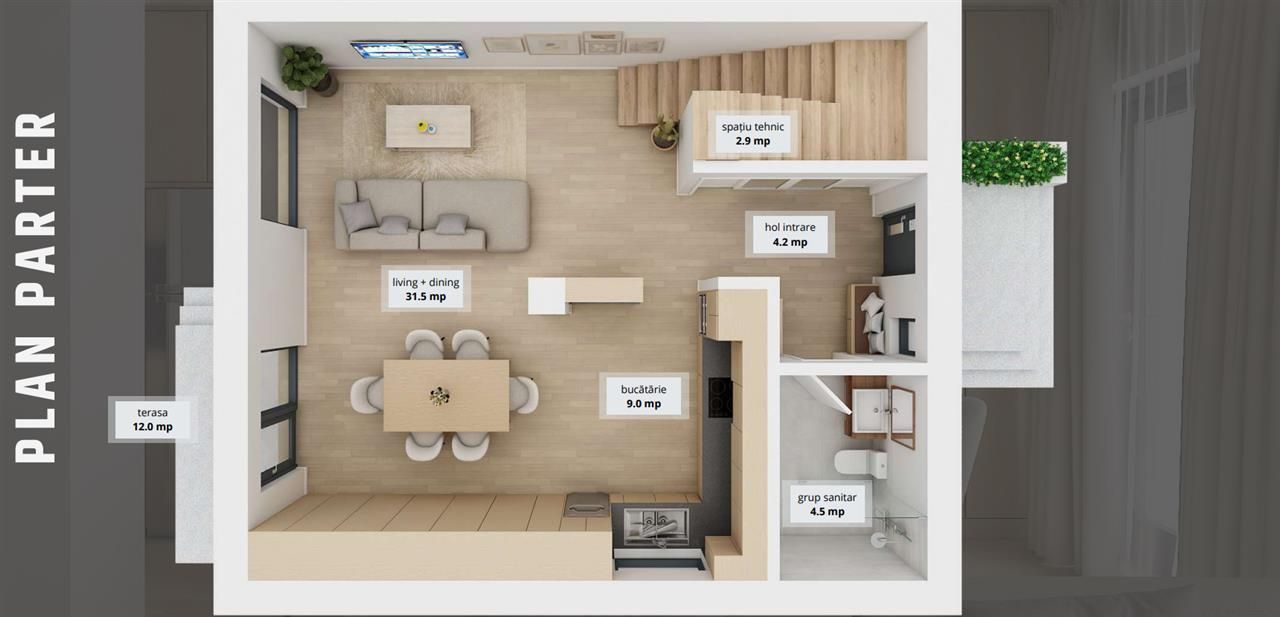 Vila 4 camere | Otopeni | Odaile - Poză 11