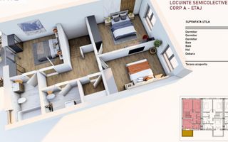 Casă modernă 4 camere Brasov  | 130 mp utili | garaj - Poză 3