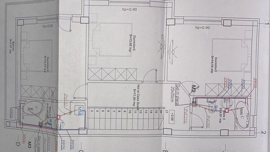 vila ind.5cam,3bai/centruPopesti Leordeni-str.Erou Pantazica Gabr - Poză 3