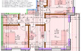 Bloc nou | Ozon Tower | Central | 3 camere | Et. 5 - Poză 4