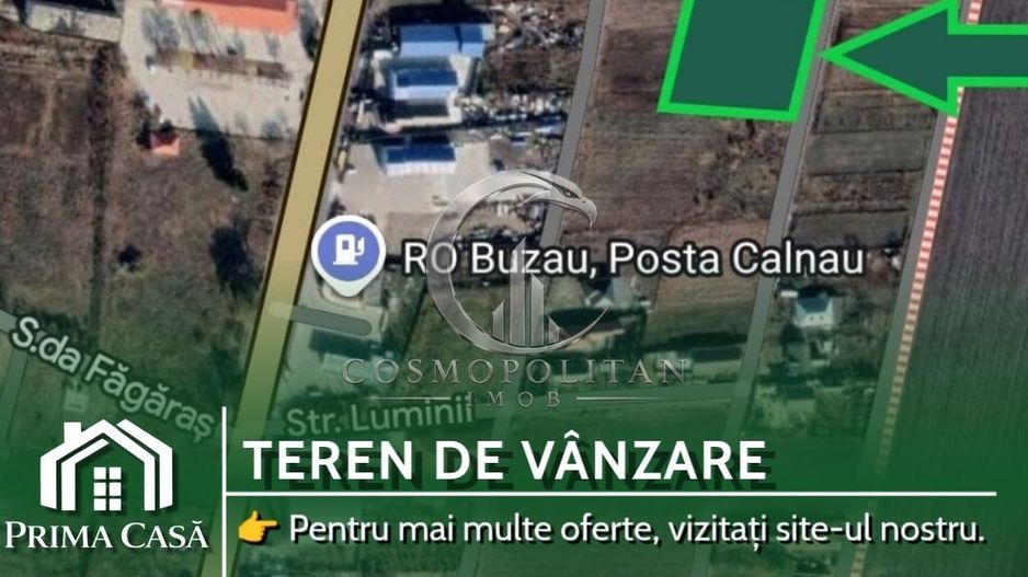 Teren intravilan Posta Calnau 1919mp – 40.000 euro - Poză 1