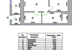 Inchirere casa curte invidivuala,  centrala gaz,  Pantelimon - Poză 2