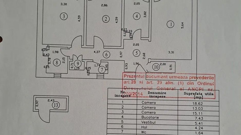 Apartament 3 camere Bulevardul Unirii | Nerva Traian | Decebal - Poză 2