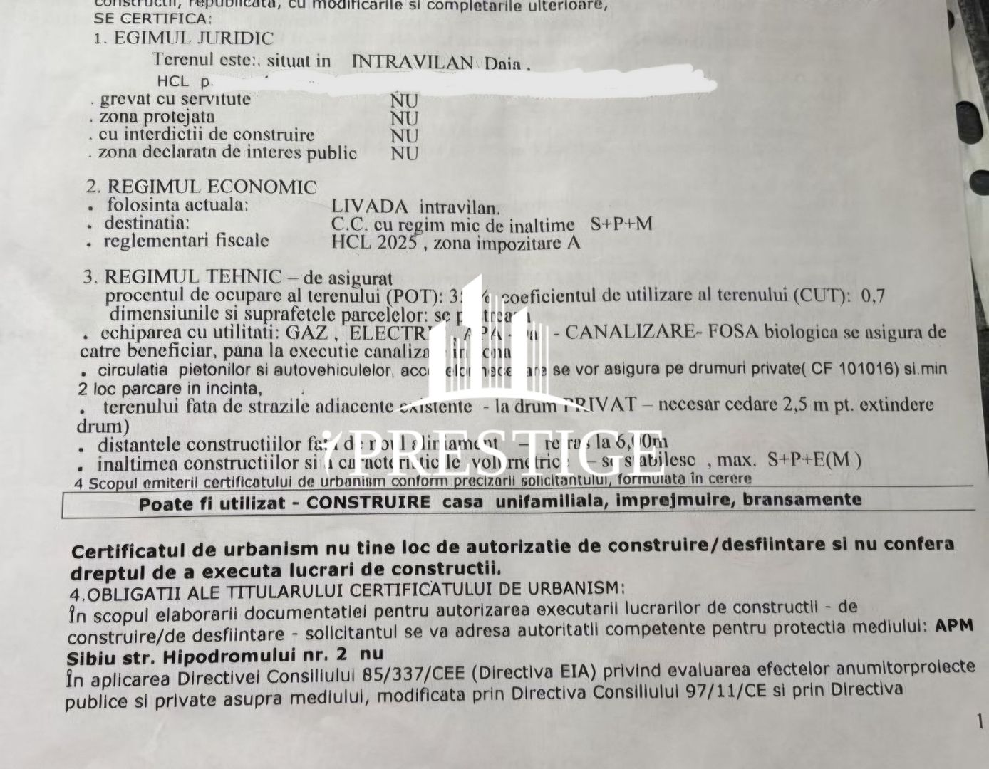 TEREN INTRAVILAN 960 MP ÎN DAIA NOUĂ | ÎMPREJMUIT | UTILITĂȚI - Poză 12