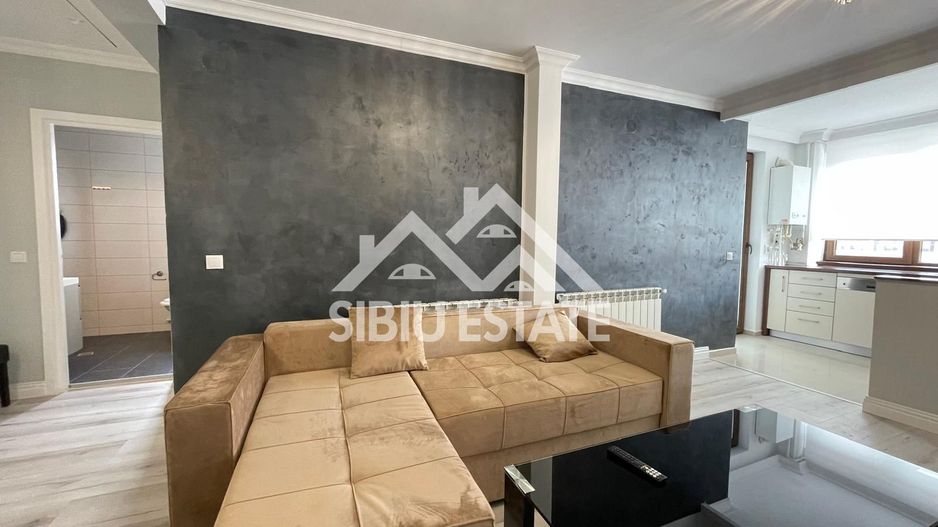 Apartament de inchiriat central 2 camere, parcare subterana Sibiu - Poză 15