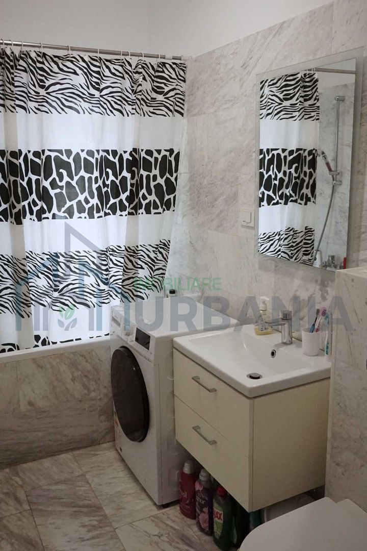 Apartament 3 camere – 2 dormitoare + living open-space cu bucătărie | Royal Town Copou, complet mobilat și utilat - Poză 6