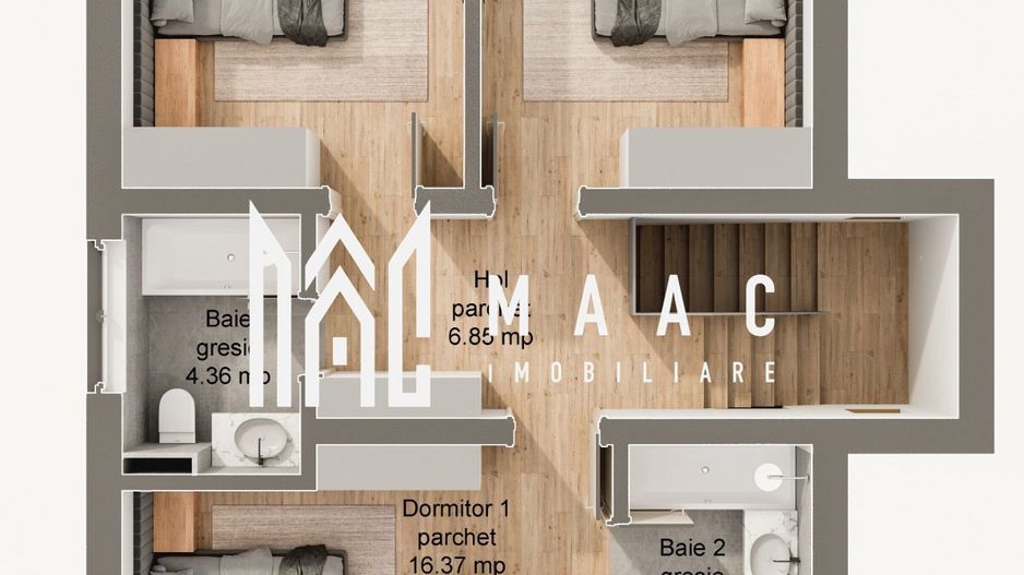 Casa Tip Duplex I 4 Camere I Curte I Cisnadie - Poză 6