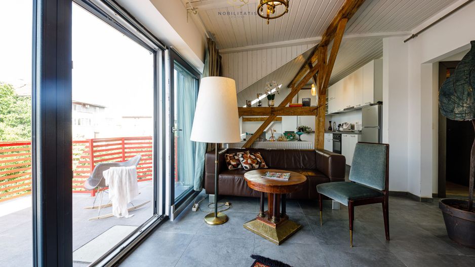 Oferta inchiriata-Apartament superb, central | Imobil Renovat integral + Terasa - Poză 3