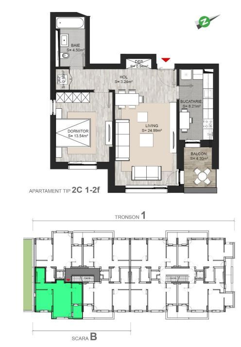Apartament zona Noua - Comision 0% - Poză 11