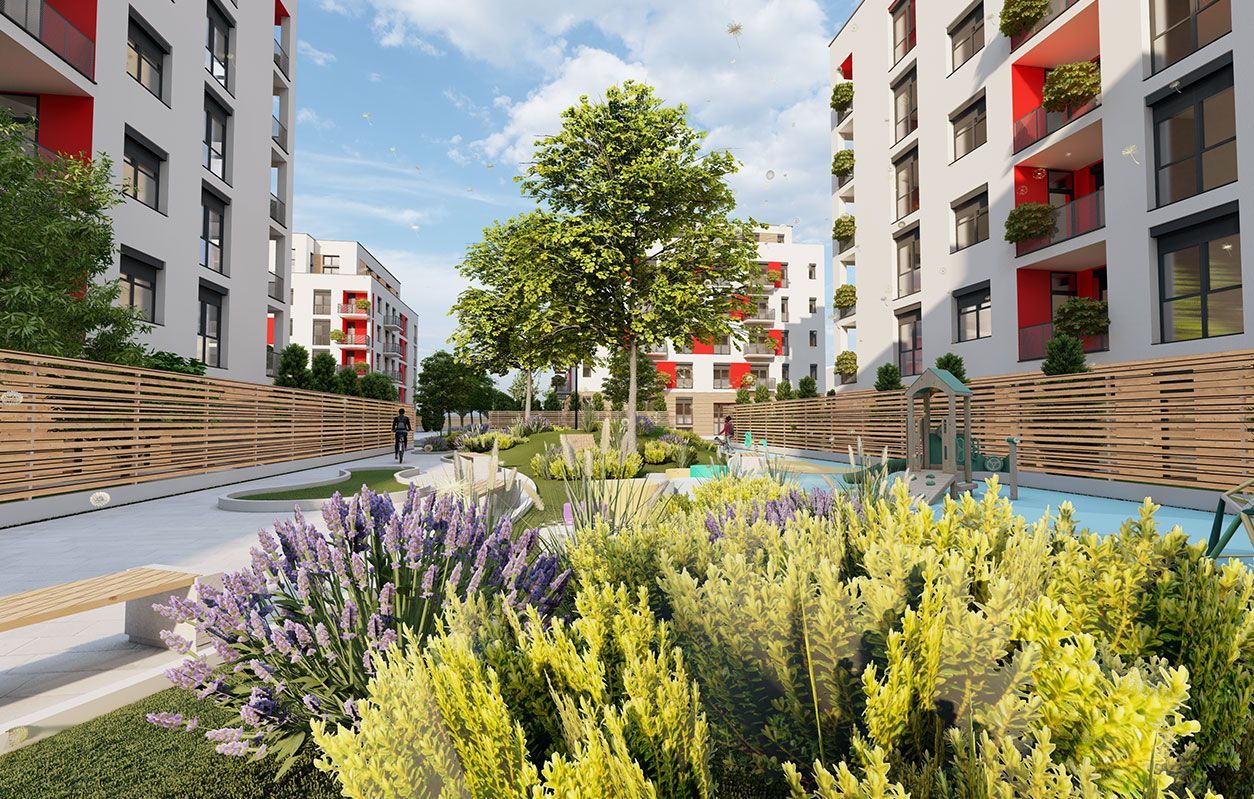 Apartament cu 2 dormitoare si grădină, ARED 9, lângă Atrium. BLOC NOU. - Poză 10