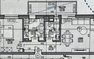 Apartament 2 camere, bloc nou, P+3, Ap.10 Et.2, Bl.7 - CP2462998 - Poză 6