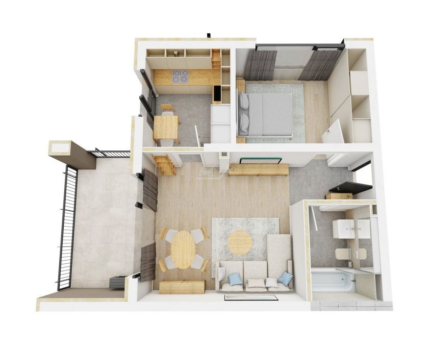 Etaj 2. Lift. Finisaje superioare. Loc de parcare. - Poză 8