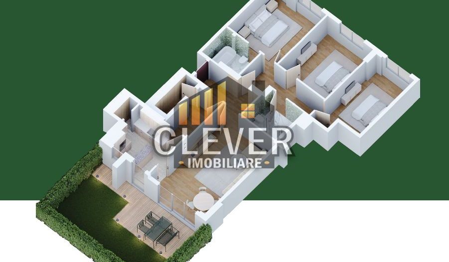 Spațiu și Confort: Apartament 4 Camere cu Dressing și Curte lângă IKEA Pallady - Poză 8