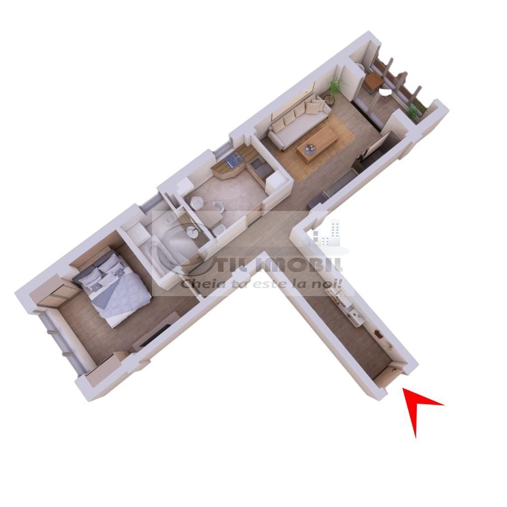 Apartament 2 camere - Pacurari - Strada Soarelui - Poză 3