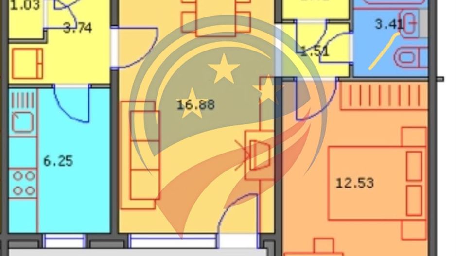 Apartament 2 camere, aproape de Piața Valea Roșie - Poză 3