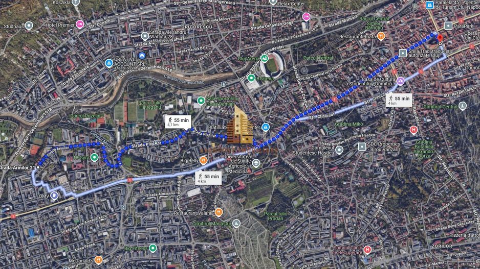 | Apartament cu 2 camere de vanzare | Etaj intermediar| Cartierul Manastur | - Poză 7