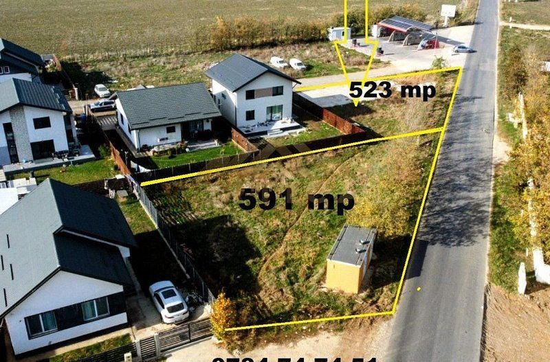 Teren INTRAVILAN la sosea - comuna Berceni - Poză 2