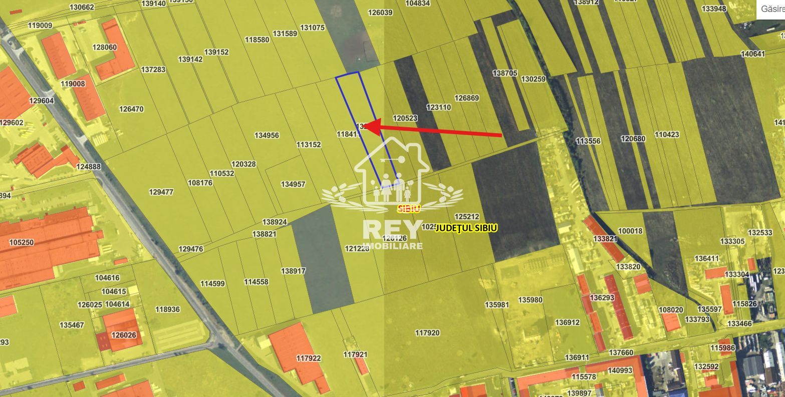 Teren Intravilan zona Ind. Vest Sibiu | Str. Turda | Str. Barcelona - Poză 2