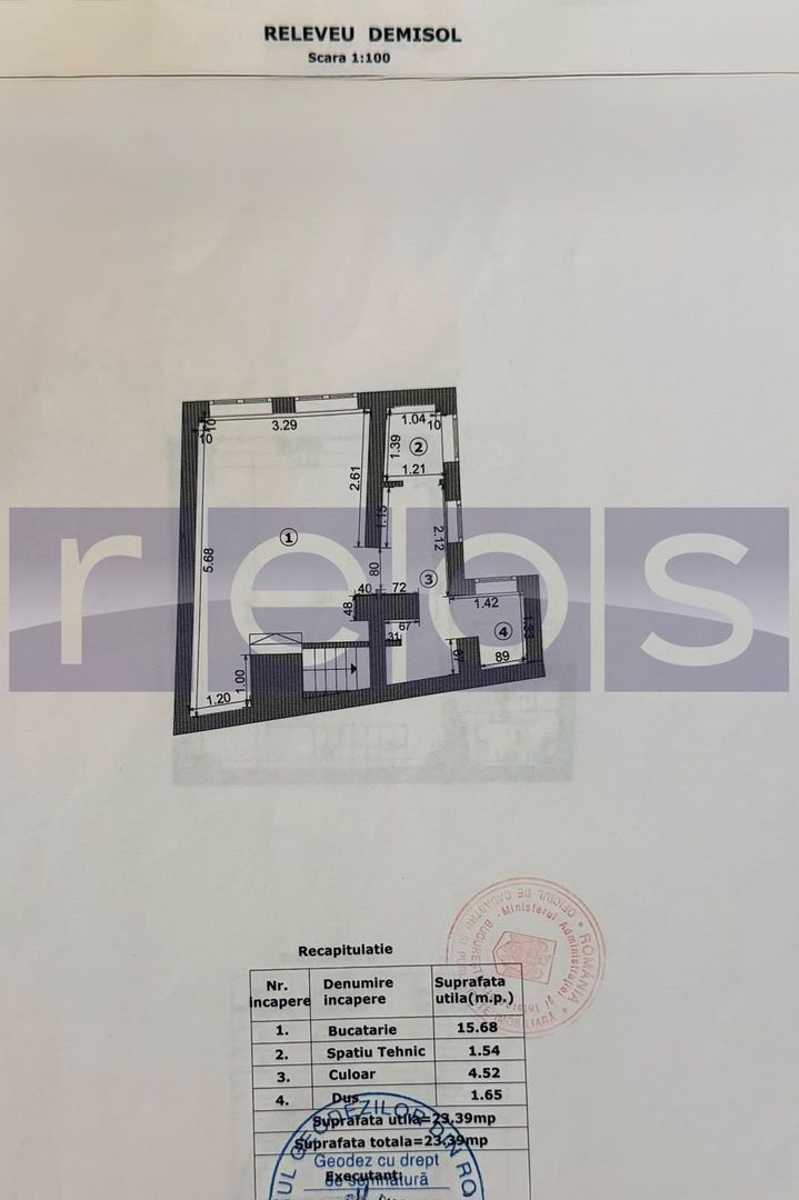 INCHIRIERE CASA INDIVIDUALA | MOBILATA-UTILATA | 85MP | UNIRII | CURTE - Schiță 42
