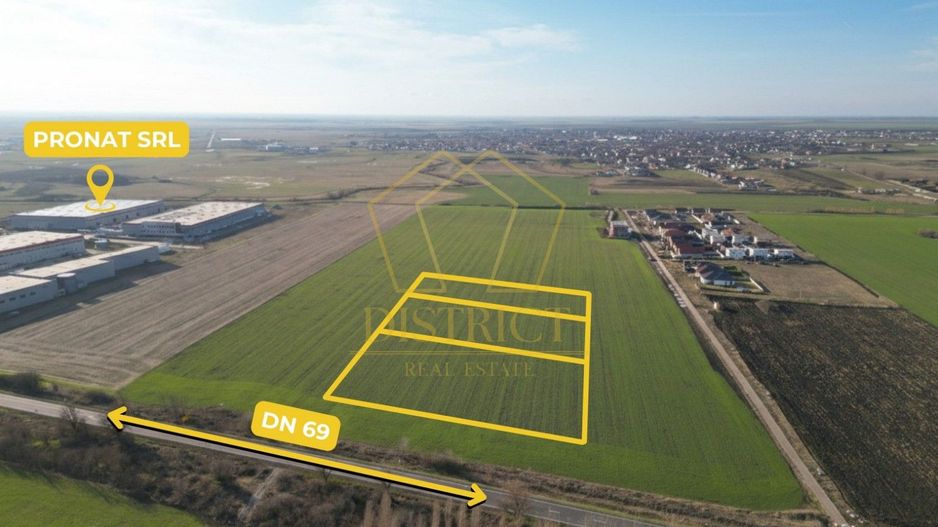 COM 0% Parcele de teren intravilan industrial | Sanandrei - Poză 2