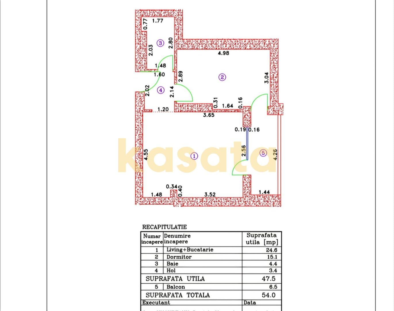 Cortina North 2 camere premium mobilat, utilat complet, parcare - Schiță 9