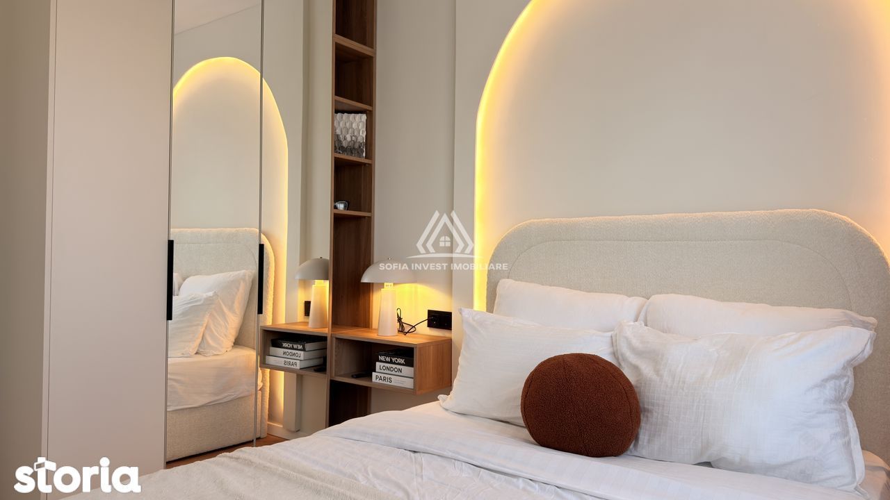 🏡 Apartament premium, 2 camere decomandate – Primăverii, vedere spre - Poză 2