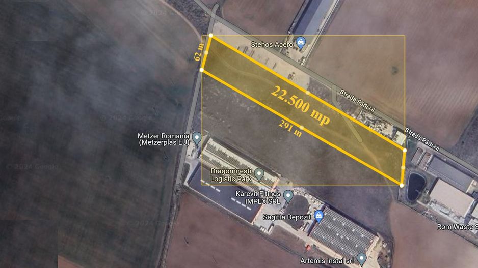 Teren Industrial | Centura București | Rudeni | Chitila | - Poză 1