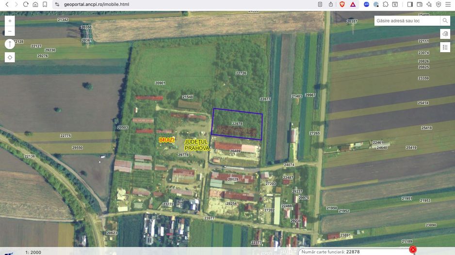 Teren Intravilan 9.950 mp Brazi Prahova - Poză 1