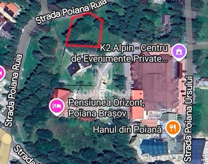 Teren intravilan în Poiana Brașov 1404 mp, str. Poiana Ruia - Poză 2