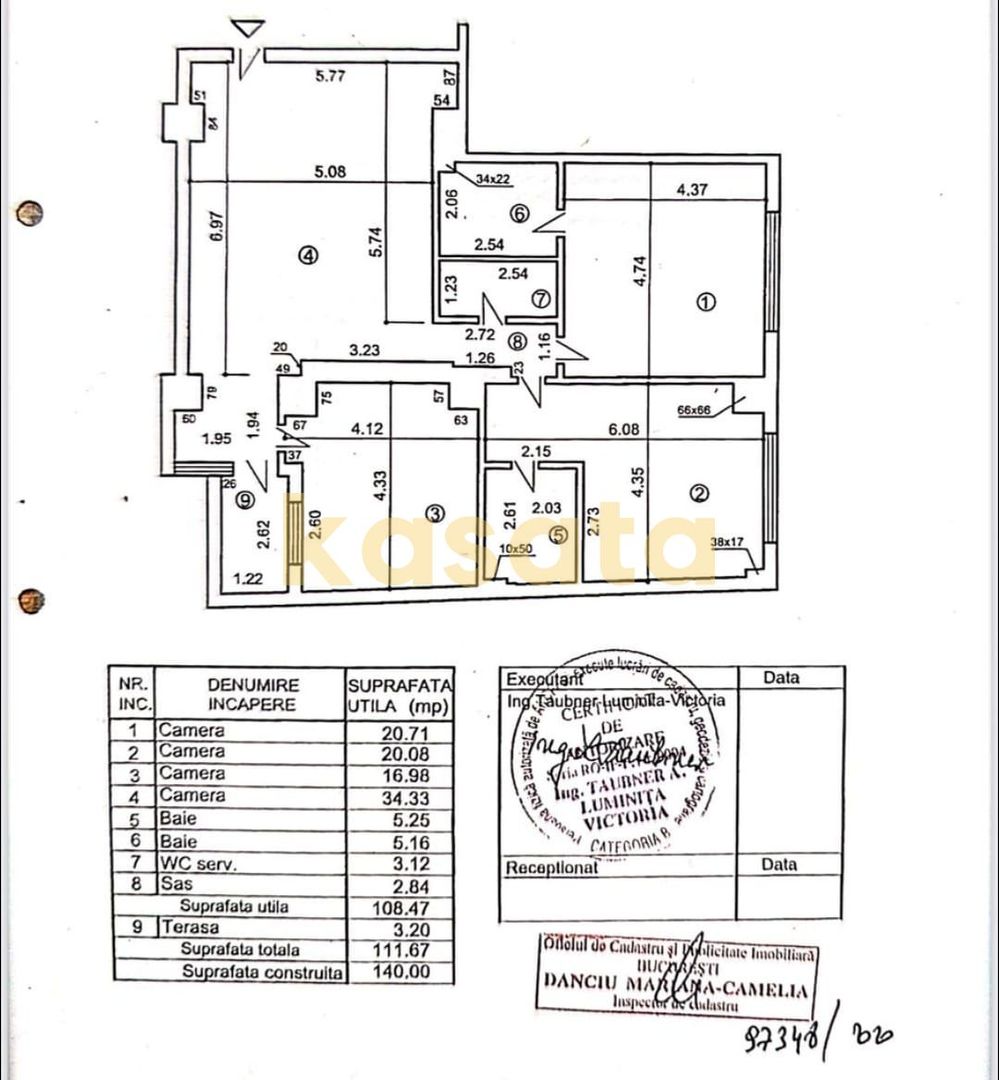 4 Camere | Dorobanți | Lux | Dotări Premium | Parcare | - Schiță 15