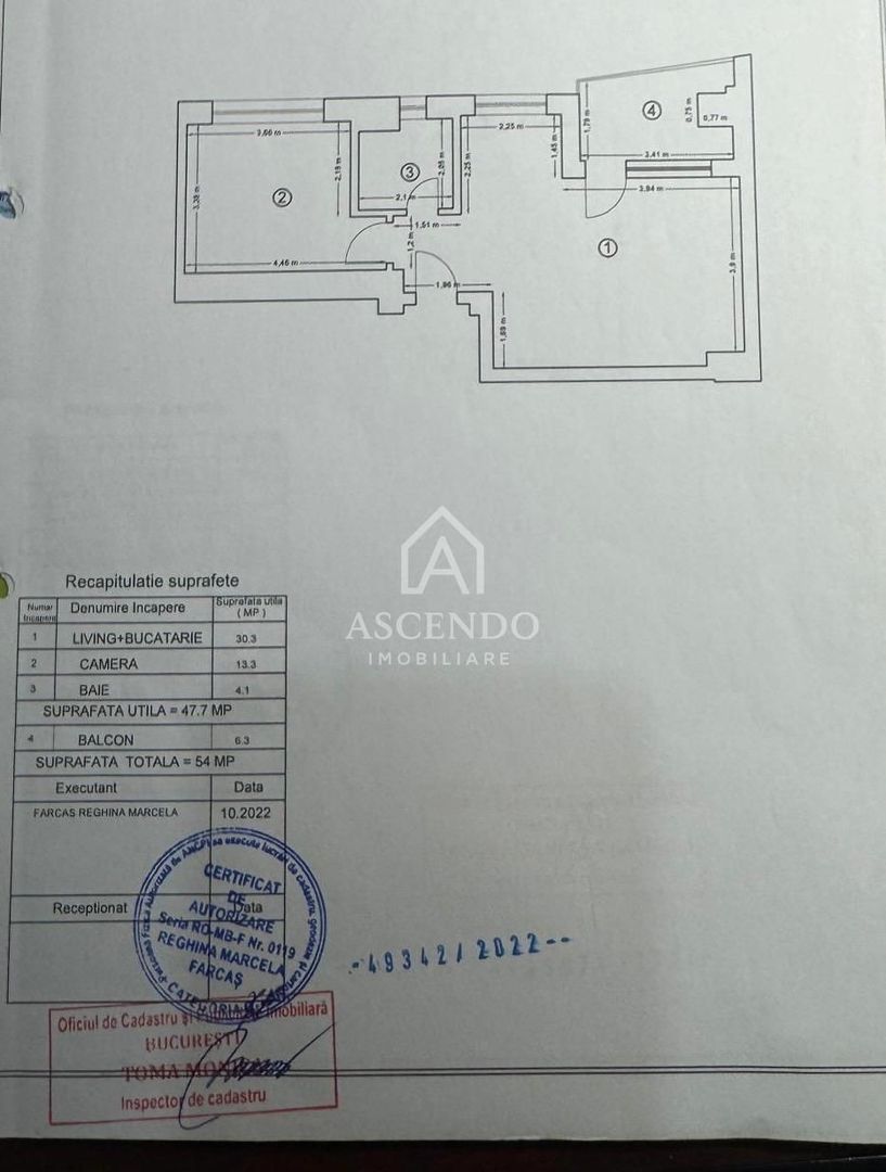 Apartament 2 camere de vânzare – Metropolitan Viilor - Poză 18