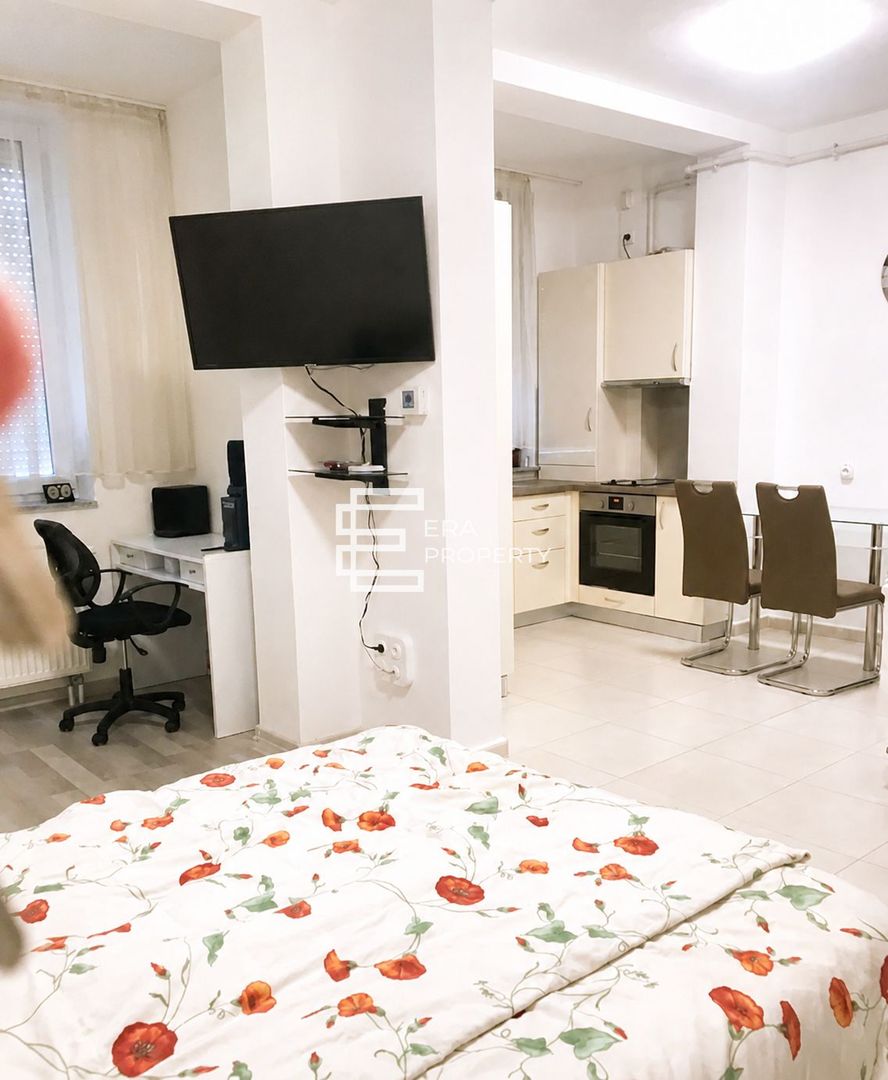Garsonieră modernă, 33 mp, cu orientare sud-vest, mobilată complet Avantgarden - Poză 2