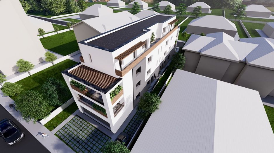 4 camere cu terasa de 22 mp, 3 bai, etaj 1/3, FINISAT MODERN,  COMISION 0% - Poză 6