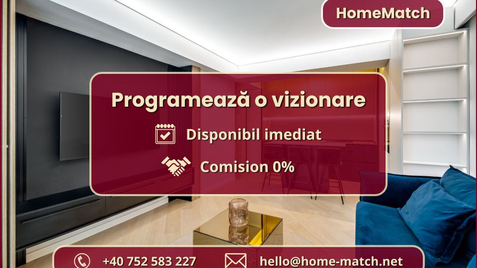 Cortina North || 2 Camere || Amenajat premium || Comision 0% - Poză 15