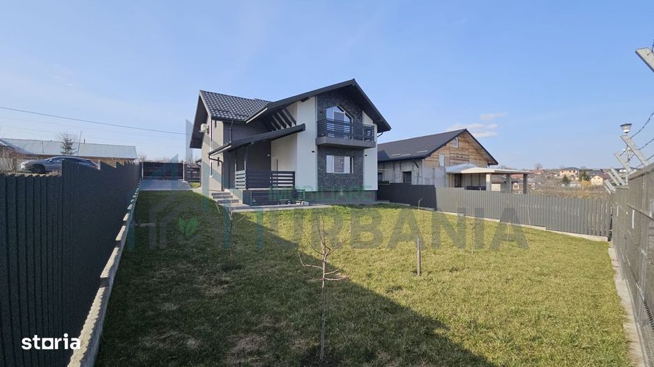 Casă modernă P+M cu vedere panoramică spre lac, Ciurbești, Miroslava - Poză 6