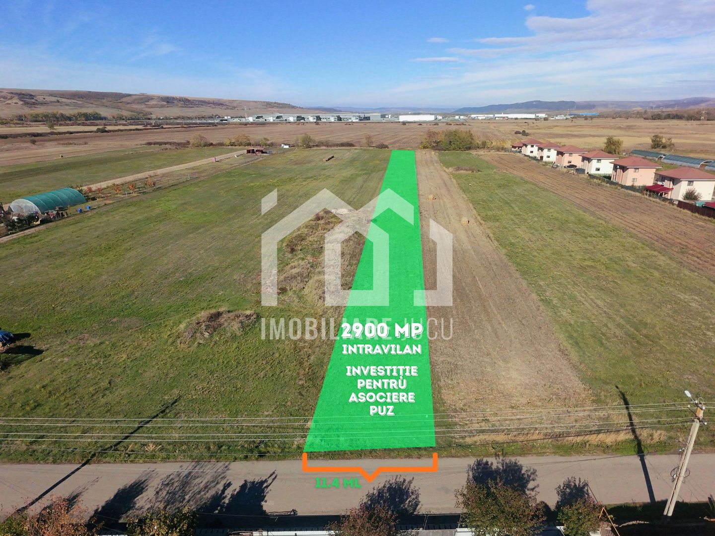 Teren intravilan – 2.900 mp - Investiție | Jucu de Sus - Poză 2