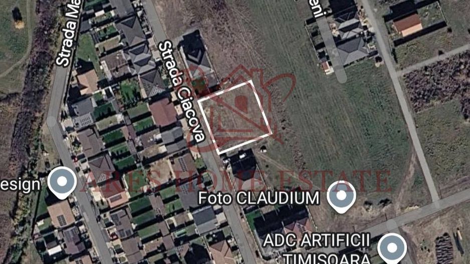 Teren 611 mp pentru duplex|2 fronturi|Toate utilitatile|Drumul Boilor - Poză 1